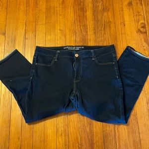 American Eagle artist cropped jeans size 16